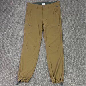 Outdoor Research Ferrosi Pants Men's 36 x 32 Khaki Hiking Climbing Walking Cargo
